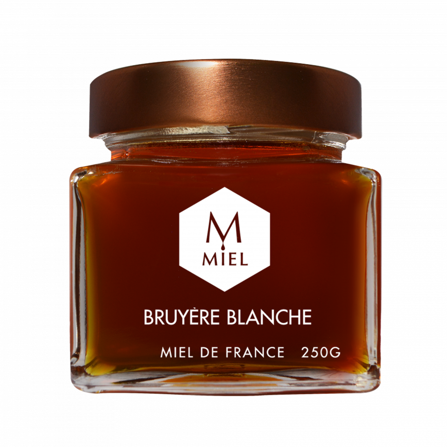 MIEL DE BRUYÈRE BLANCHE - miel français - made in france - La Manufacture du Miel × Atlas des Saveurs 