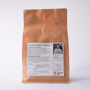 Envie d'explorer un nouveau terroir ? Partez à la découverte de notre café du Costa Rica, fruité et sirupeux. Son séchage Honey lui accorde une texture et une sucrosité surprenante.
Ce café vous donnera de délicieux cafés, un corps sirupeux, une sucrosité prononcée et une pointe d'acidité de fruit tropical qui sublimera votre tasse. Un café qui plaira aux amoureux de très bons cafés, c'est en tout cas l'un des préférés de notre torréfacteur !
Café ciel
Atlas des saveurs