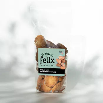 Biscuits sucrés - Petits sablés aux amandes d'Occitanie 
Biscuit Felix × Atlas des Saveurs 