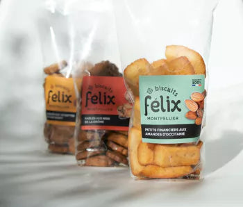 Biscuits sucrés - Petits sablés aux amandes d'Occitanie 
Biscuit Felix × Atlas des Saveurs 