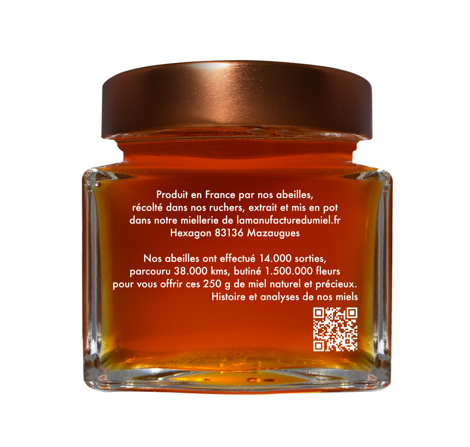 MIEL CRU DE LOZÈRE / miel français - made in france - La Manufacture du Miel × Atlas des Saveurs 
